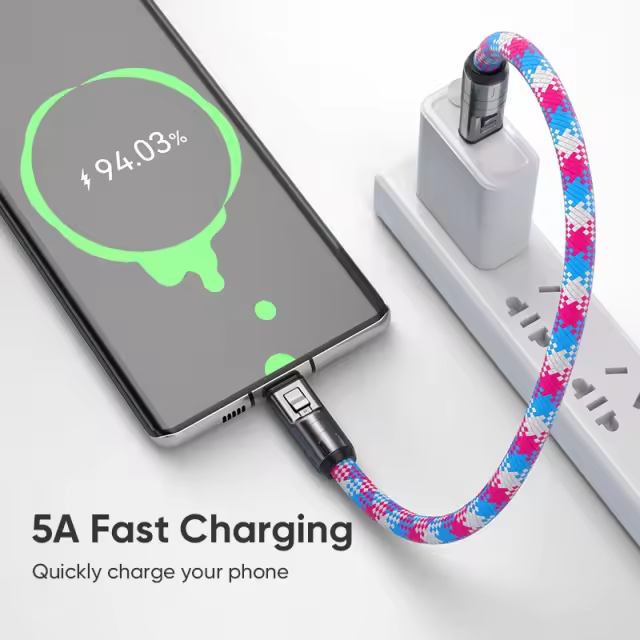 2 in 1 Short Charging Cable