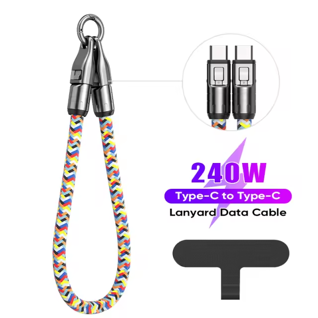 2 in 1 Short Charging Cable