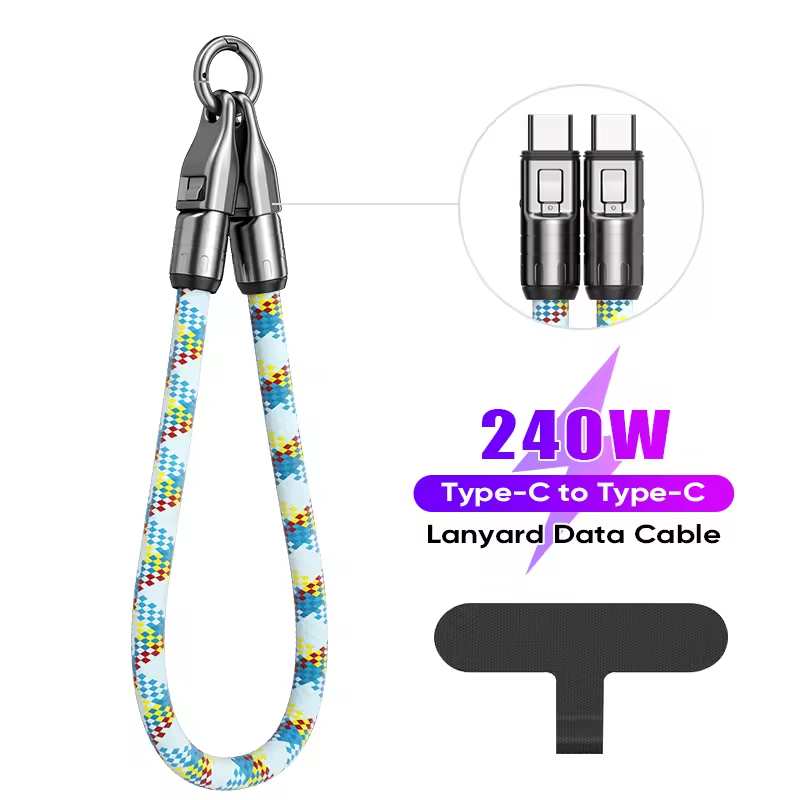 2 in 1 Short Charging Cable