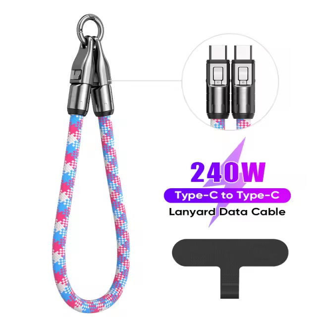 2 in 1 Short Charging Cable