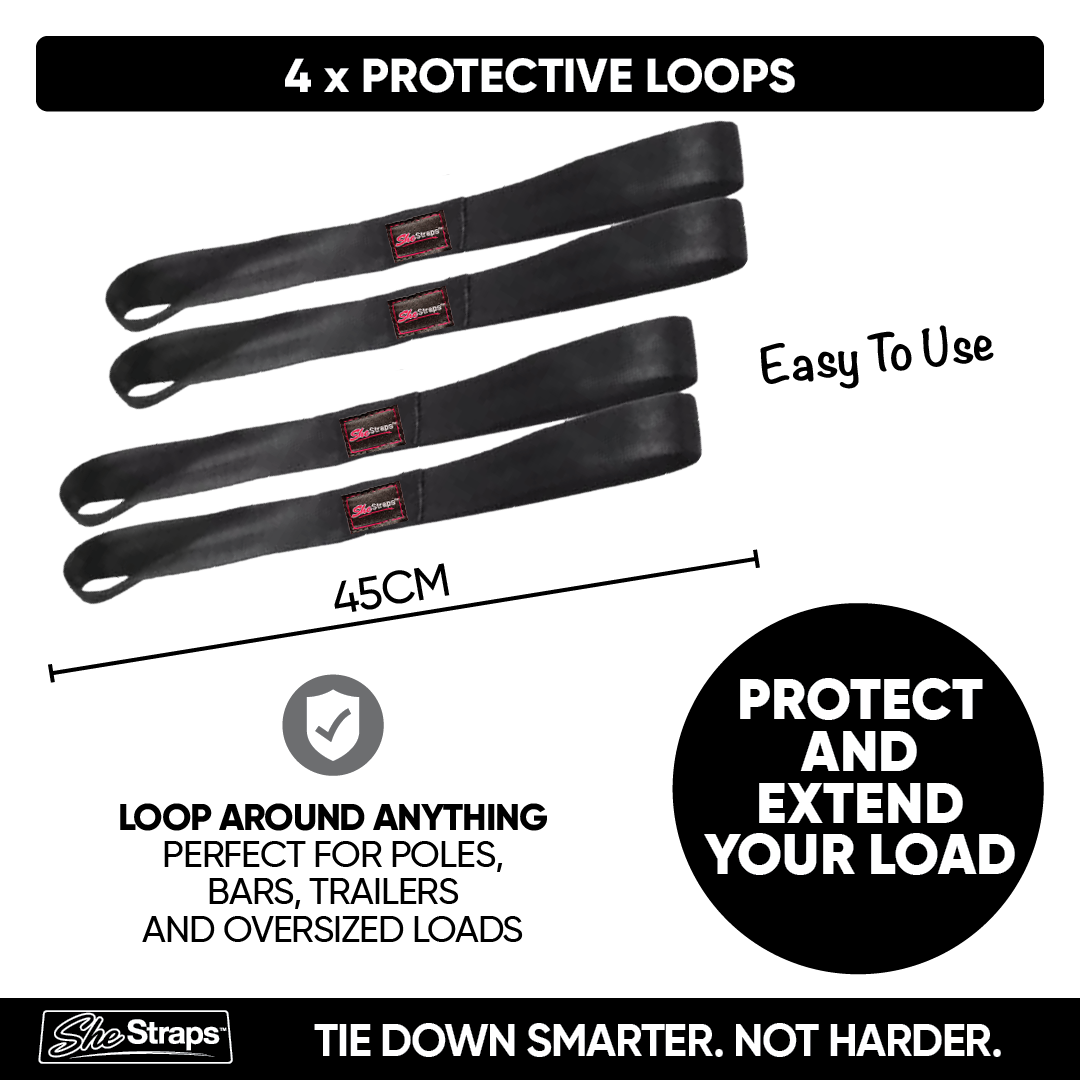 Anchor & Protective Loops (4 Pack)