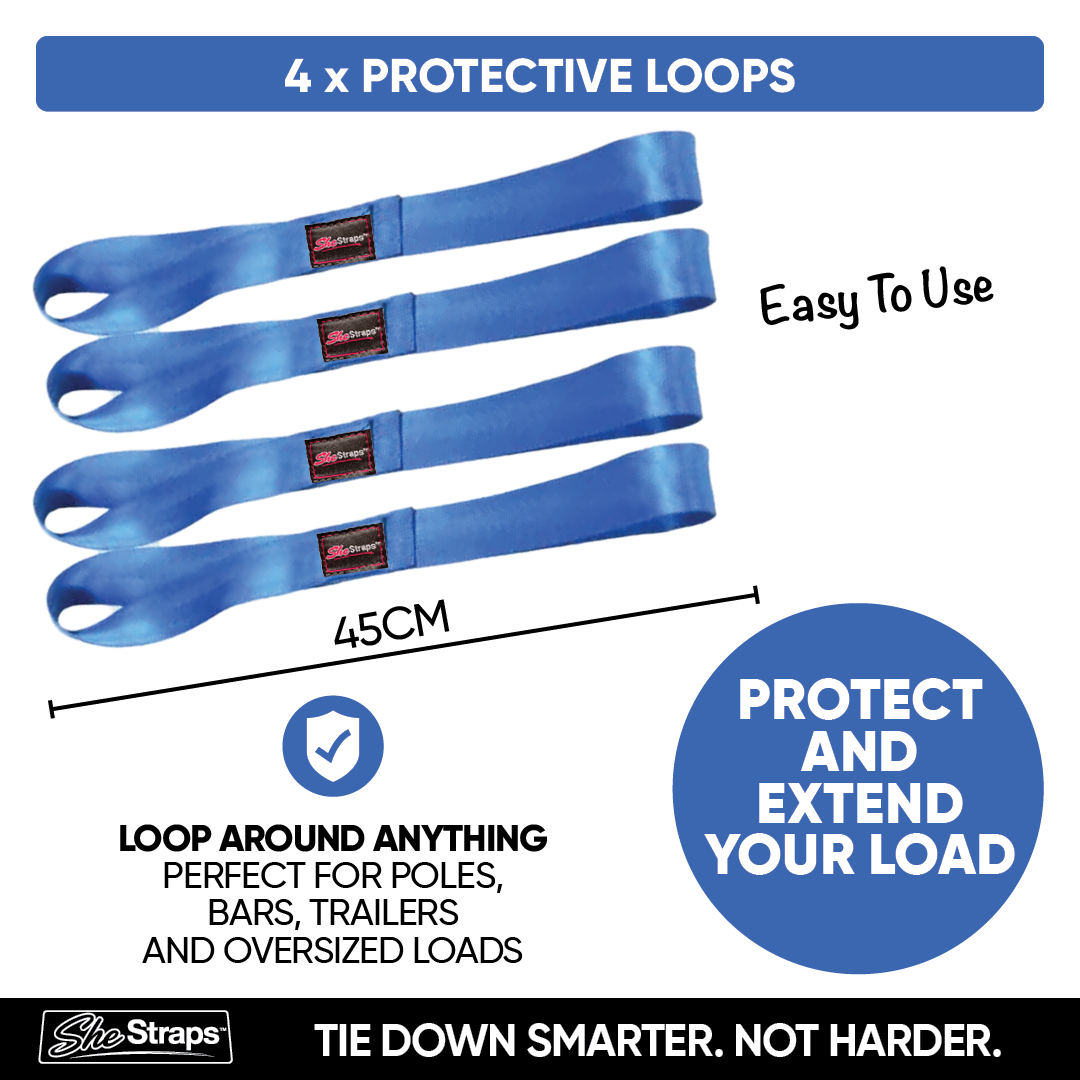 Anchor & Protective Loops (4 Pack)