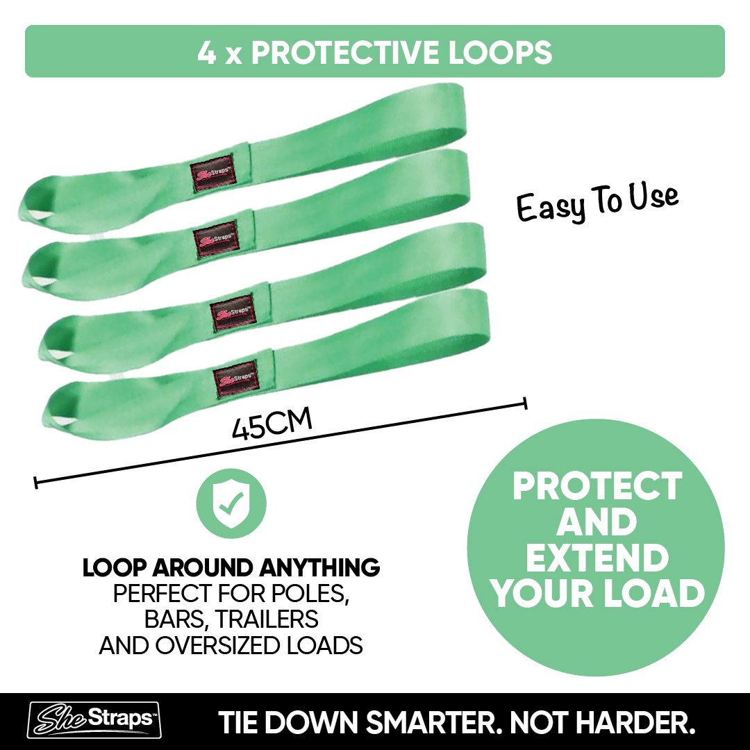 Anchor & Protective Loops (4 Pack)