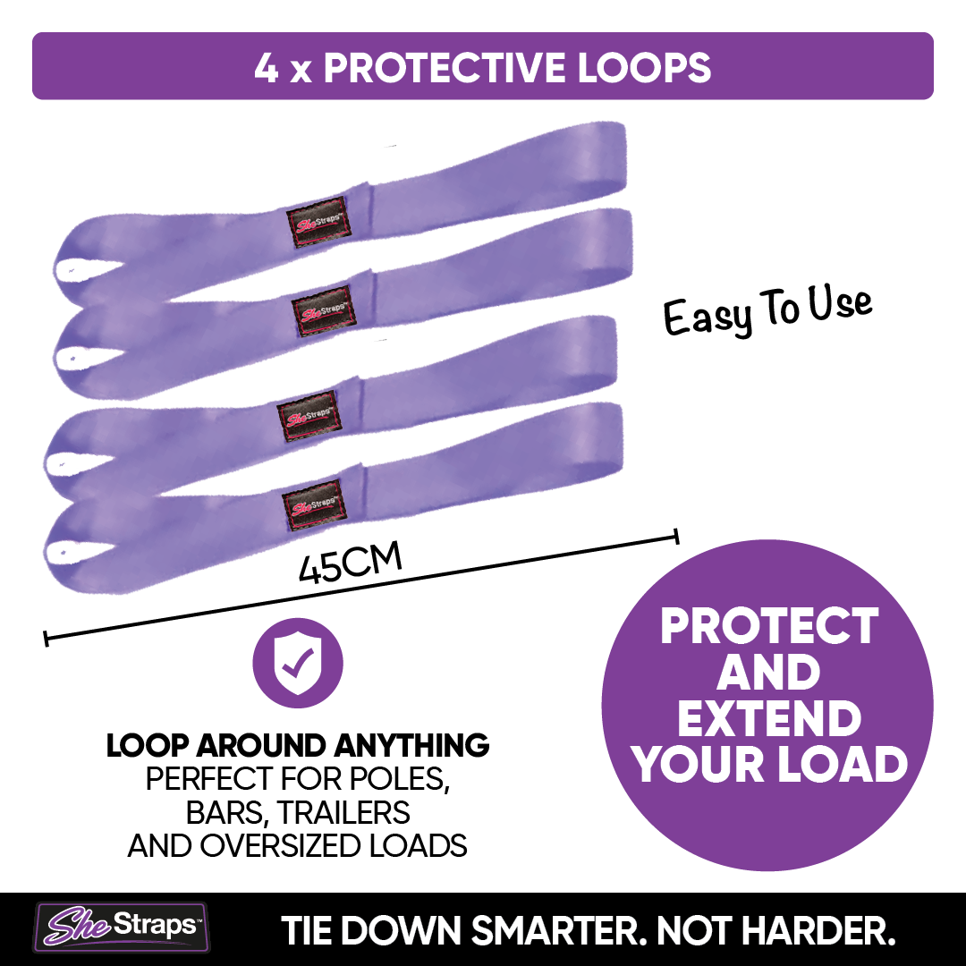 Anchor & Protective Loops (4 Pack)