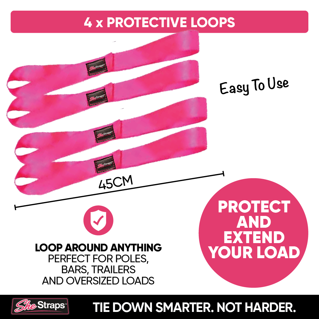 Anchor & Protective Loops (4 Pack)