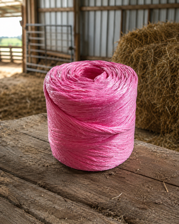 Pink Baling Twine