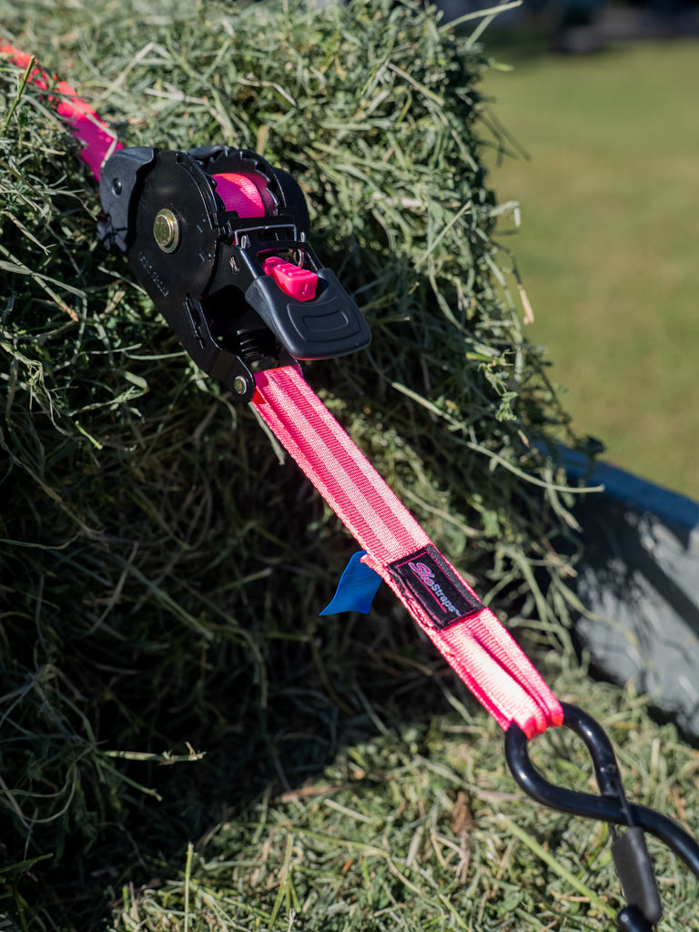 She Straps™ Pair Retractable Ratchet Straps
