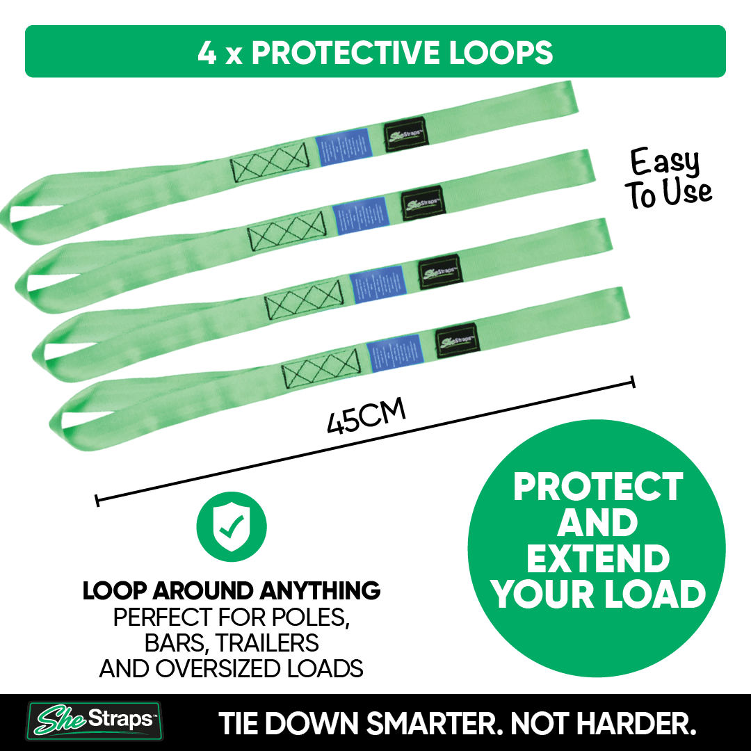 Anchor & Protective Loops (4 Pack)
