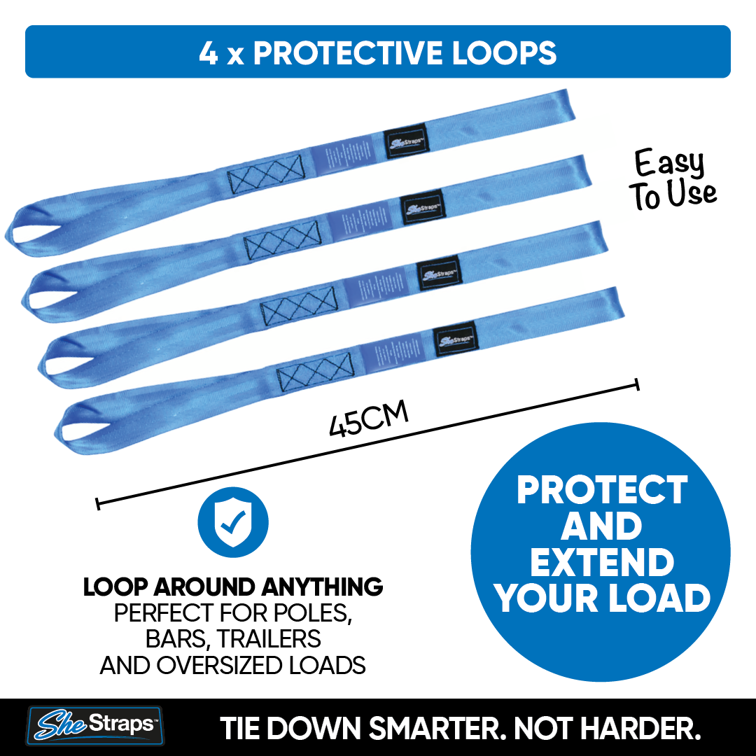 Anchor & Protective Loops (4 Pack)