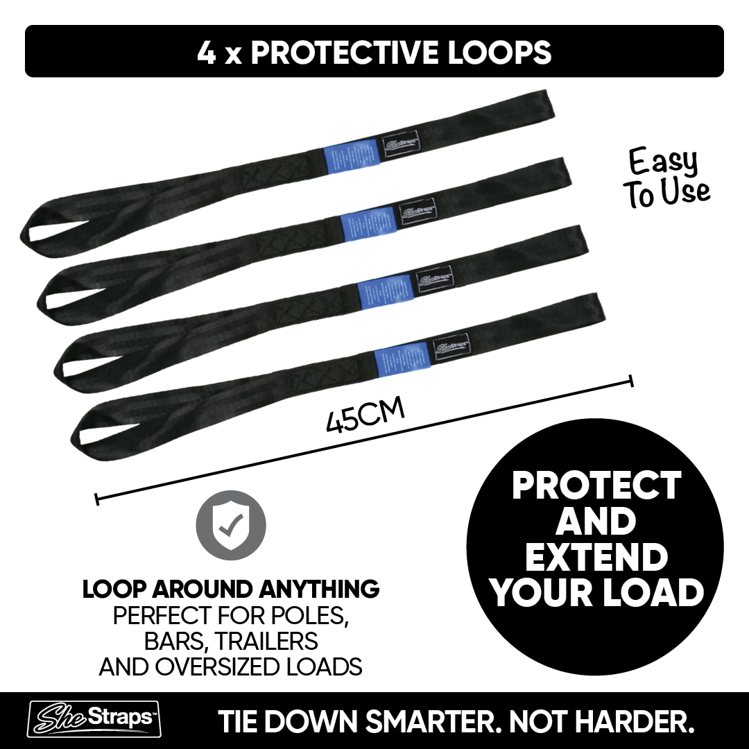 Anchor & Protective Loops (4 Pack)