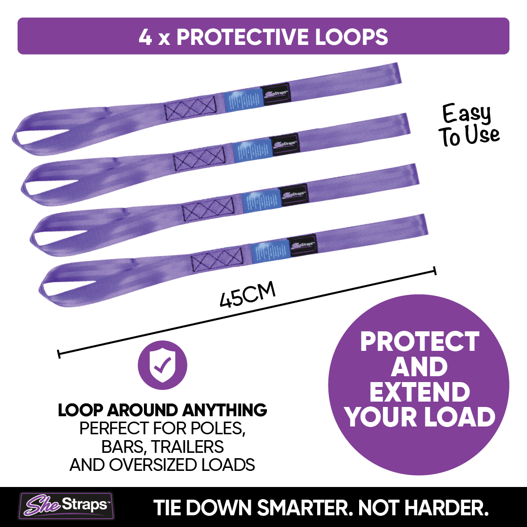 Anchor & Protective Loops (4 Pack)