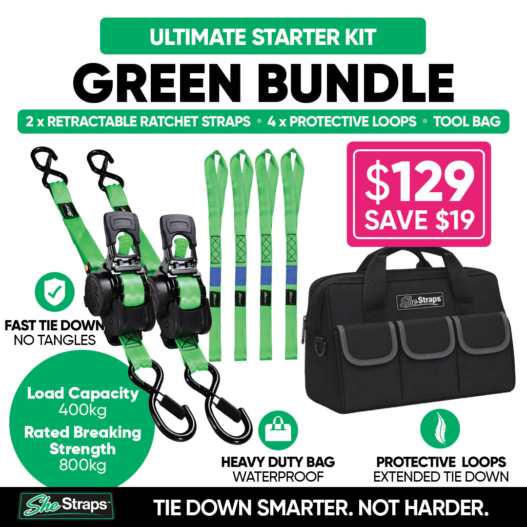 Retractable Ratchet Starter Bundle