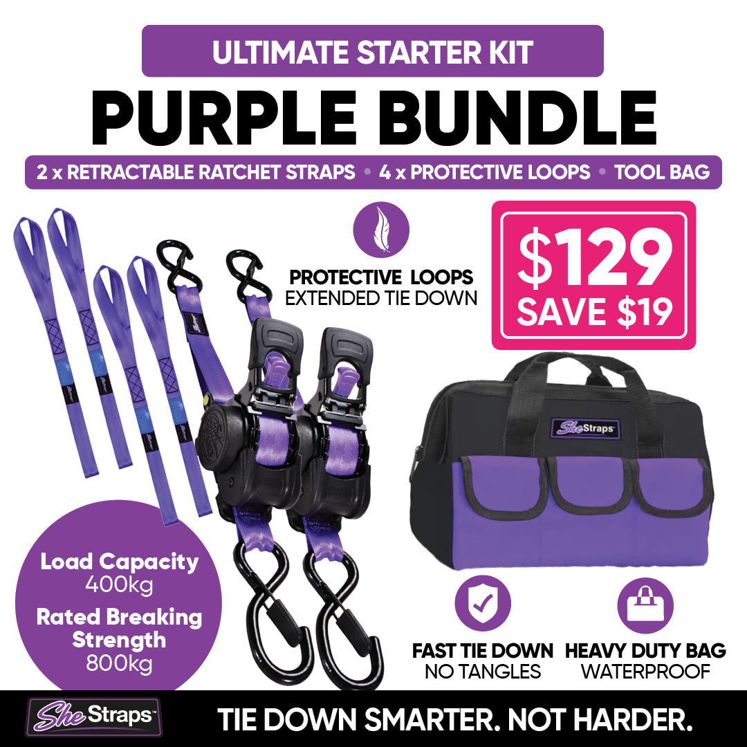 Retractable Ratchet Starter Bundle