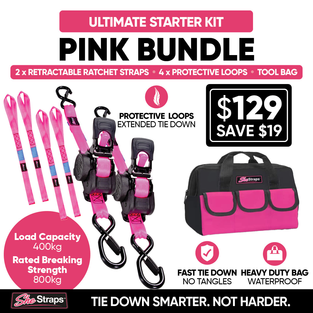 Retractable Ratchet Starter Bundle