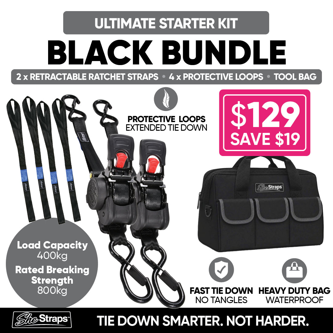Retractable Ratchet Starter Bundle